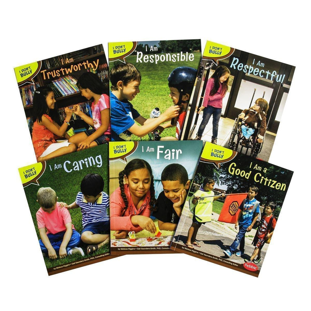 I Don't Bully (Set of 6 paperbacks)-Children's Educational-Collective Goods-MMG Gifts