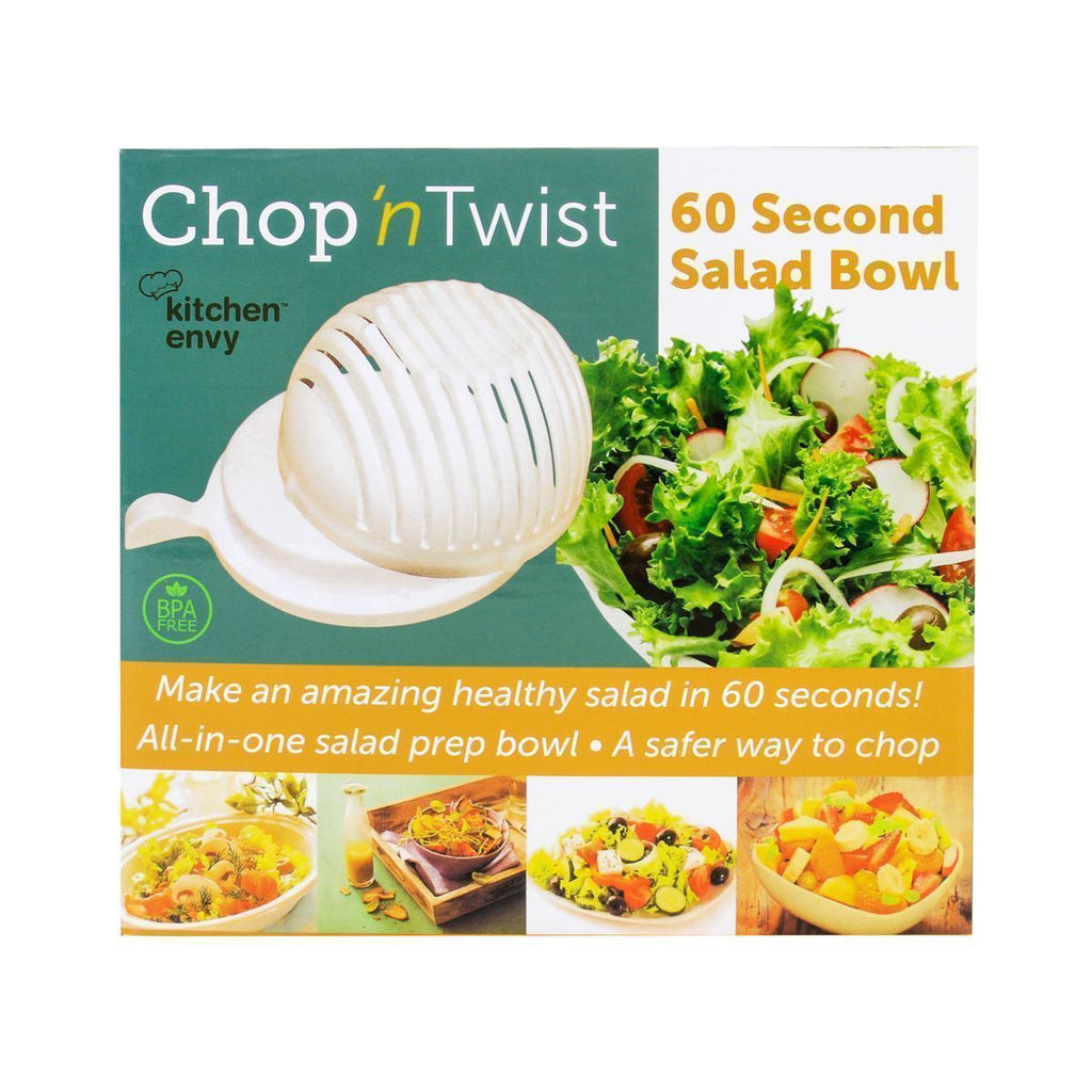 Chop 'N Twist: Salad Cutting Bowl-Cookware-Collective Goods-MMG Gifts