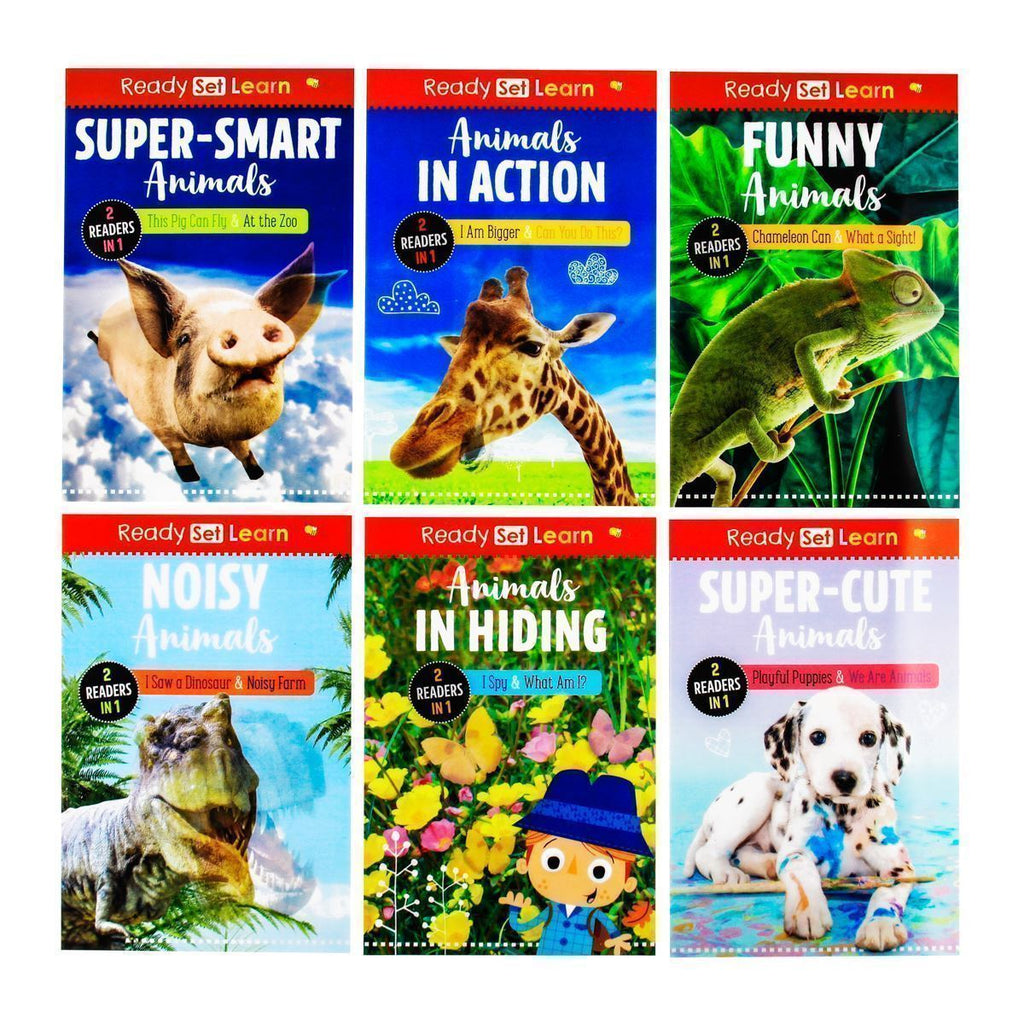 Lenticular Readers (Set of 6)-Children's Educational-Collective Goods-MMG Gifts