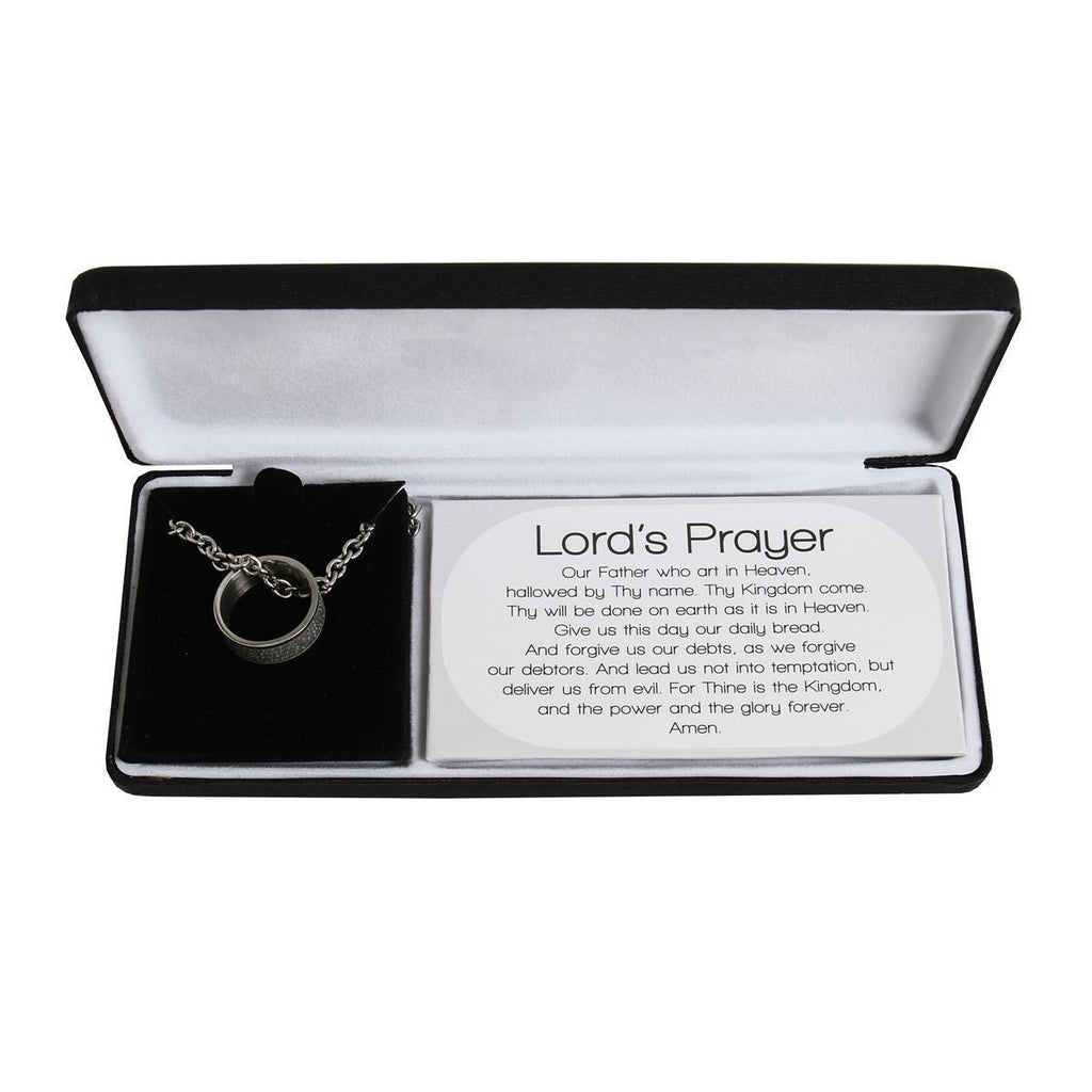 Lord's Prayer Silver-Plated Necklace-Jewelry-Collective Goods-MMG Gifts