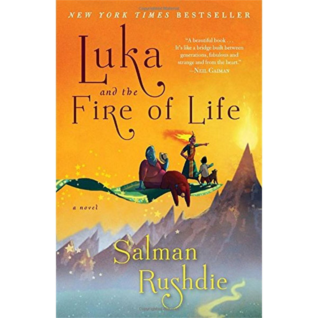 Luka and the Fire of Life: A Novel (paperback)-Children's Chapter Books-Collective Goods-MMG Gifts